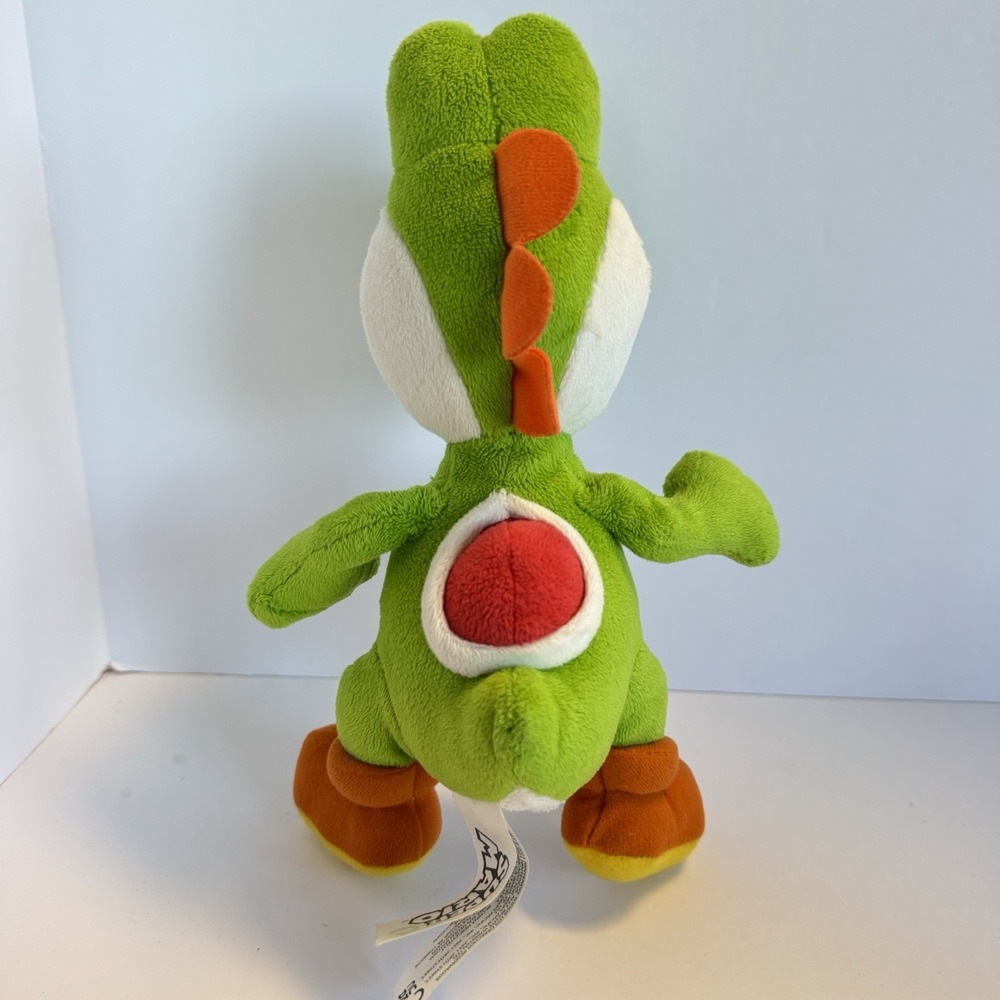 Super Mario Fire Mario & Yoshi Plush 9" Nintendo Stuffies Mario Brothers - Picture 12 of 16